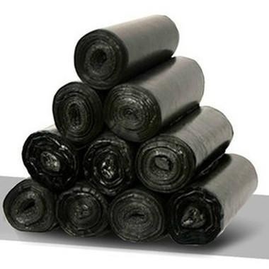Andere huishoudelijke producten Zware zwarte HDPE plastic vuilniszakken voor wielbakken