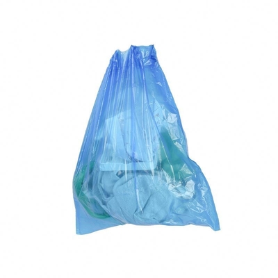 Gepersonaliseerd 13 Gallon Keuken Draadband vuilniszakken Zware Duty Clear vuilniszak PE Stand Up Pouch Plastic GREEN