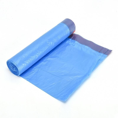 Gepersonaliseerd 13 Gallon Keuken Draadband vuilniszakken Zware Duty Clear vuilniszak PE Stand Up Pouch Plastic GREEN