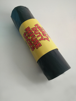 Recycled Black Bags on Roll for Garbage Aanvaarding van op maat gemaakte bestellingen 5-100 mic Dikte