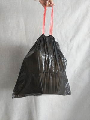 15Pcspack Drawsnore vuilniszak Plastic kleurrijke vuilnisrol voor de keuken composteerbaar