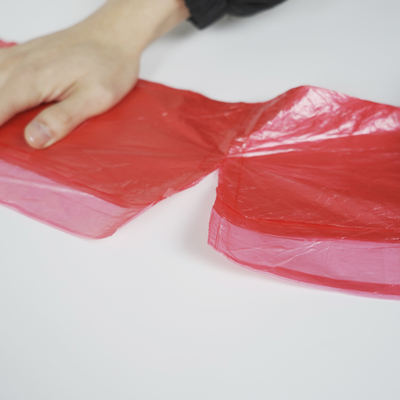 Gepersonaliseerde materiaalgrootte zak voor vierkante bodem zak van Fast Takeaway Plastic Bag