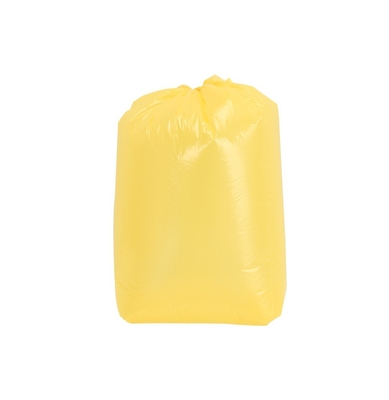 Gepersonaliseerd Logo Zwart Heavy Duty Contractor Industriële Plastic Garbage Bag On Roll Voor Ziekenhuis