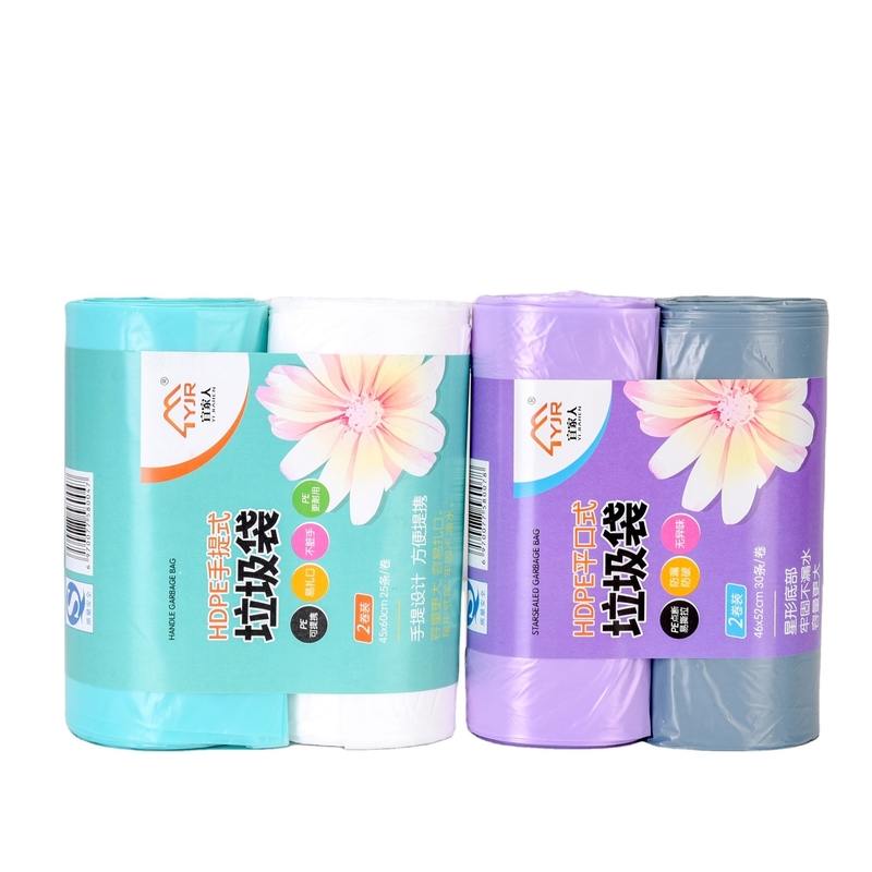 Recycled Materials Star Seal PE Plastic Garbage Bags On Roll voor een milieuvriendelijk leven