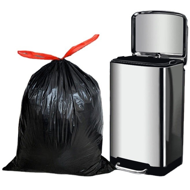 30 Gallon Custom Drawstring afvalzak in HDPE/LDPE/LLDPE voor een gemakkelijke afvalverwijdering