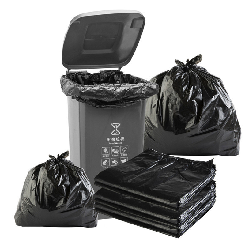 Onderkant Gusset Bag Industrial Strength Plastic Drum Liners voor zware afvalverpakking