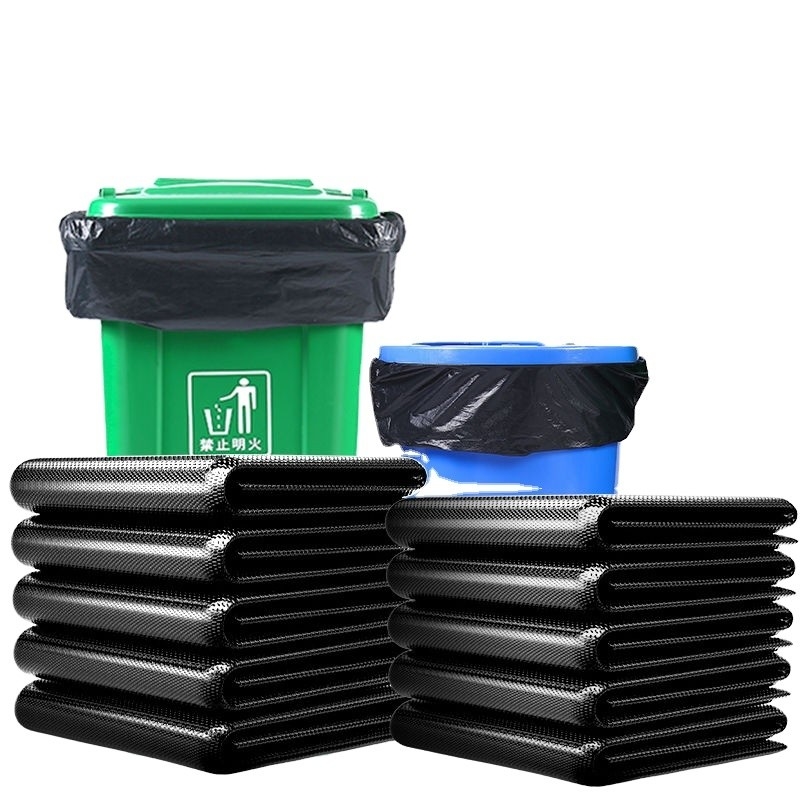 Industriële zware zwarte vuilniszakken voor buitenvuilcontainers Huishoudelijke producten