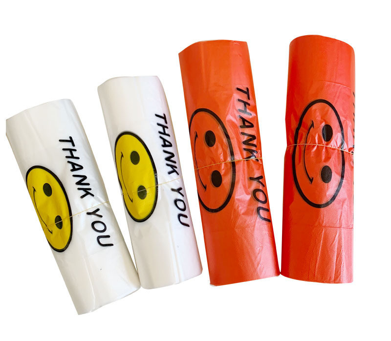 Plastic Bag T-shirt winkeltas gemaakt door met 5-100 mic Dikte HDPE/LDPE/LLDPE