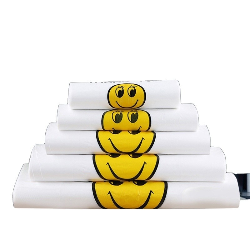 Easy Open System T-shirt Bag for Household Products from PE Bag Custom Printed Plastic Een van de meest populaire T-shirts in de wereld is de Easy Open System T-shirt Bag for Household Products.