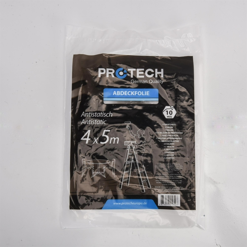 5-15 mic Dikke PE Plastic Drop Cloth Perfect voor meubels en apparatuur bescherming