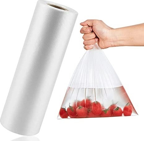 HDPE Producte Bag Roll voor Fruit Groenten Bakkerij Snack Groentezakken 5-40 mic Dikte