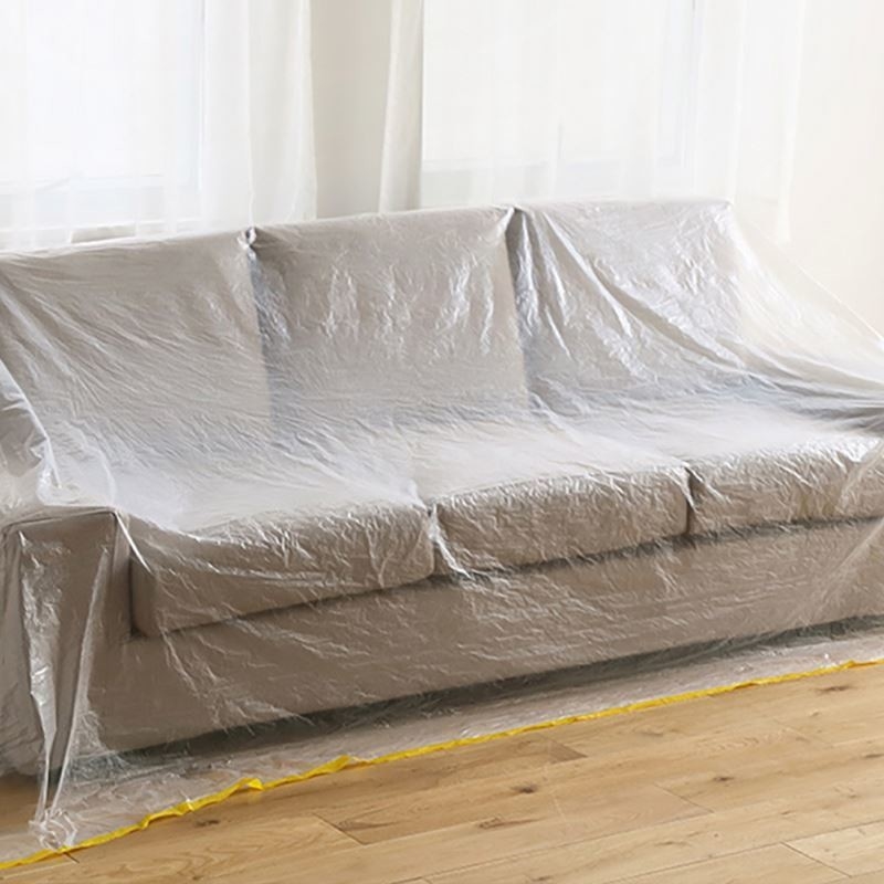 Doorzichtige beschermende PVC-folie voor matras- en meubelbedekkingen