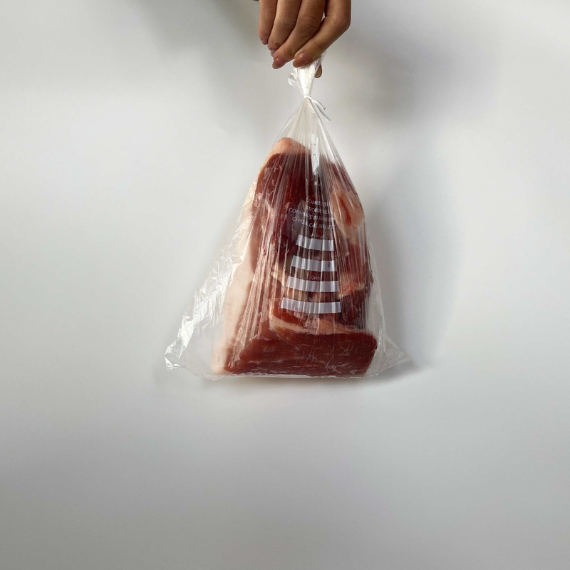 Eco-vriendelijke frisse vriezerzakken voor groentenverpakking Wit en dikte van 5-50 micron