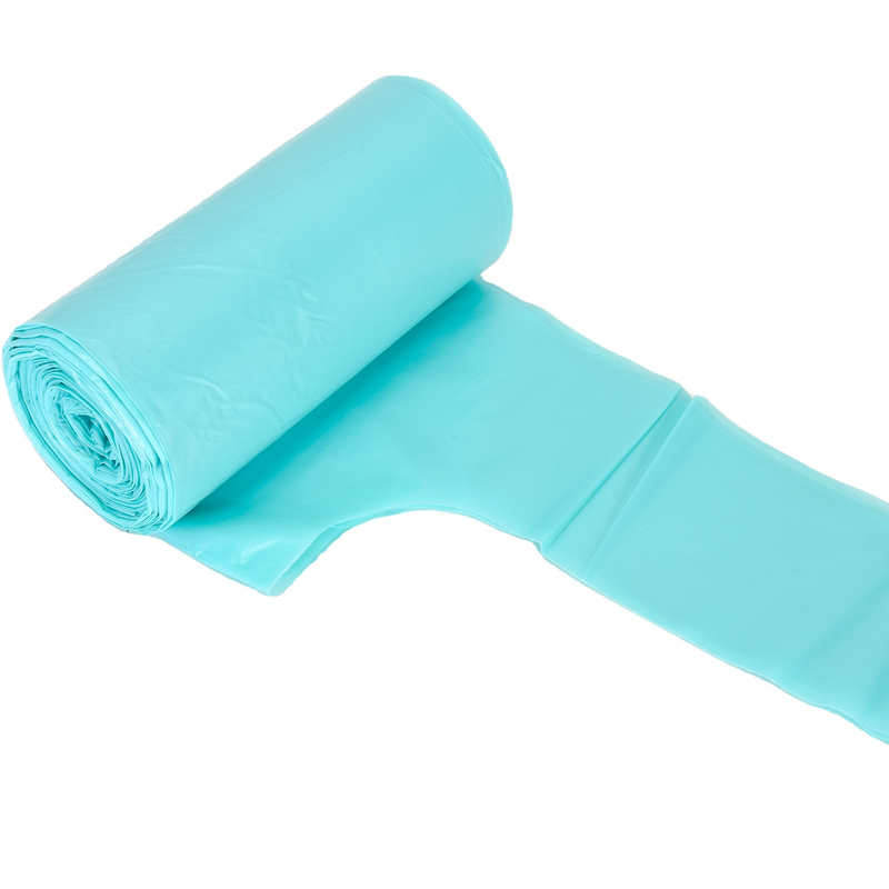 Biologisch afbreekbare plastic PE-vest-type herbruikbare zakken op rol voor supermarkten