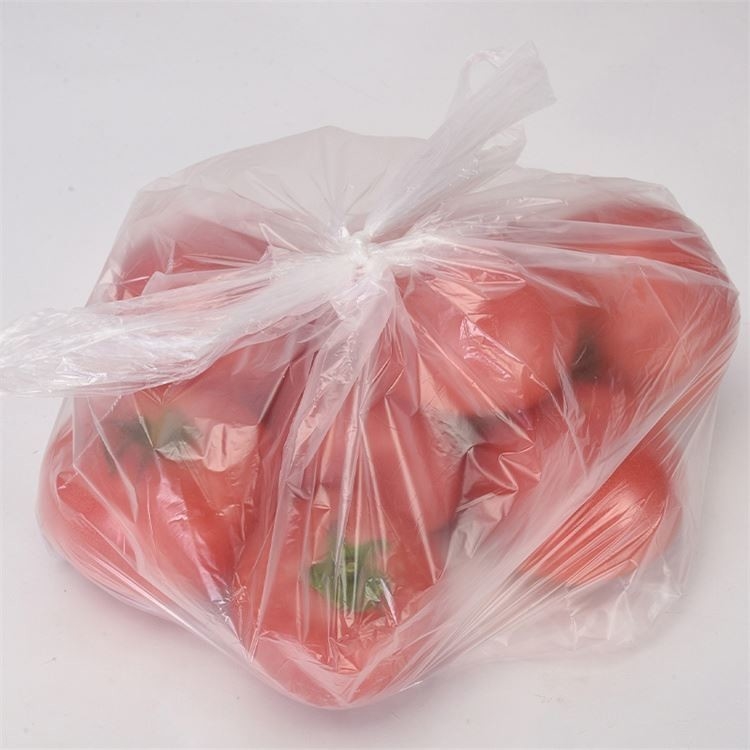 Kleine supermarkt Plastic Bag On Roll voor droog voedsel Versheid Bescherming Pakket Groen