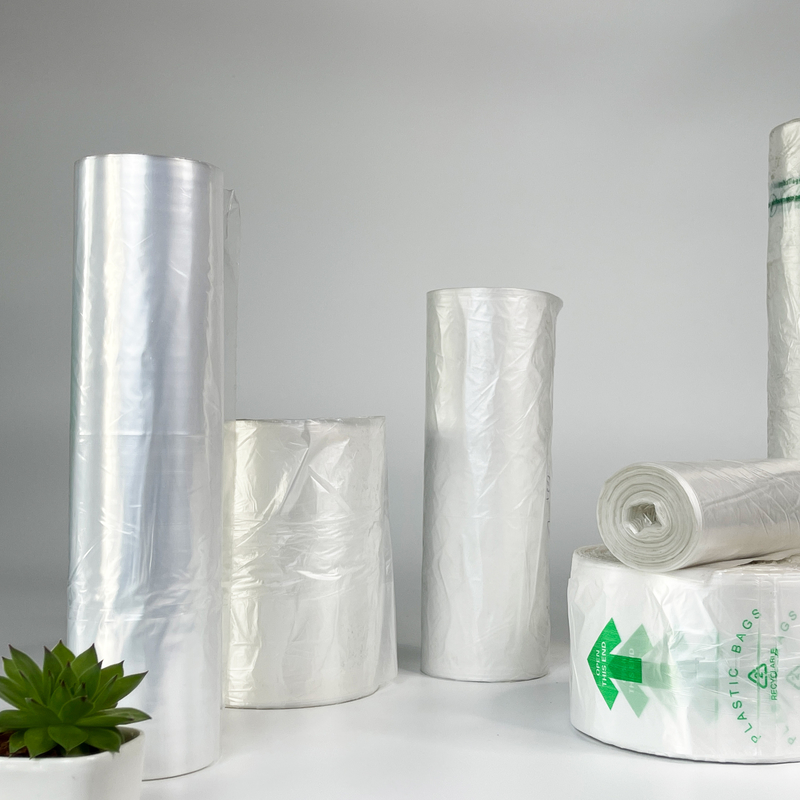 Verdikte plastic zak voor huishoudens 5-100 mic Dikte Vierkleurig vest Vuilnis sorteren