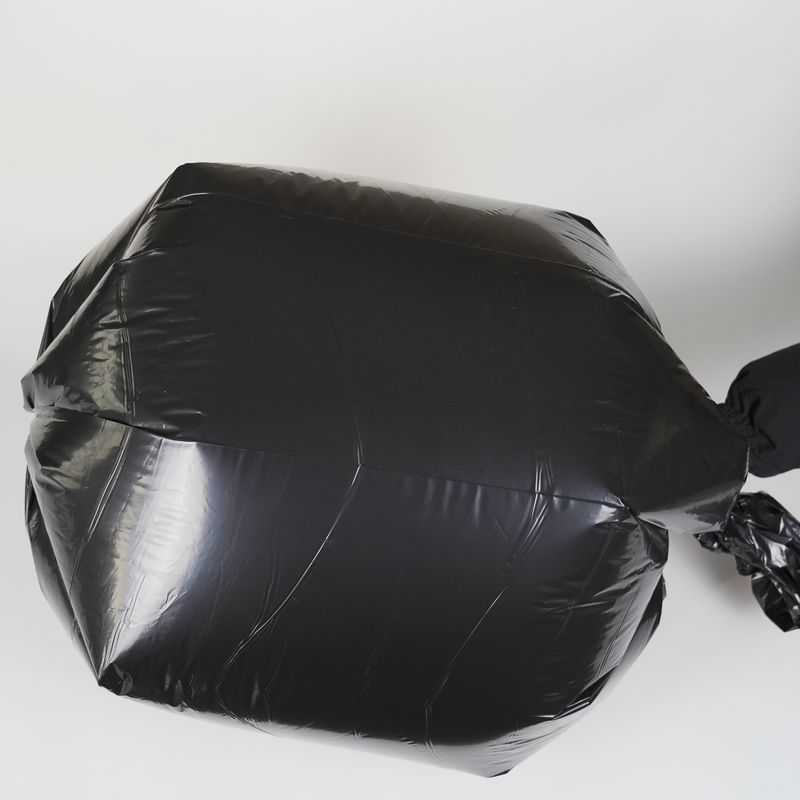 Afsluiting met trekstreng Middelgrote vuilniszakken voor het afdichten van handgreep HDPE/LDPE/LLDPE materiaal