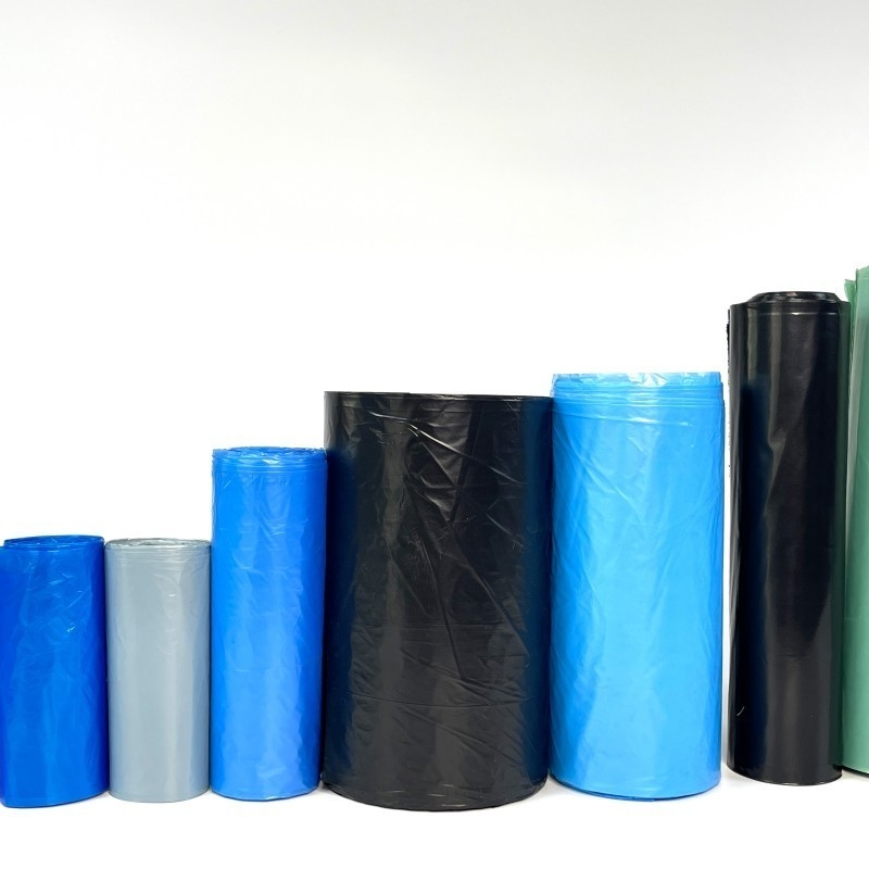 LDPE plastic zak 30 tot 40 micron vuilniszak 4 rollen een doos vuilniszak voor voedselveiligheid